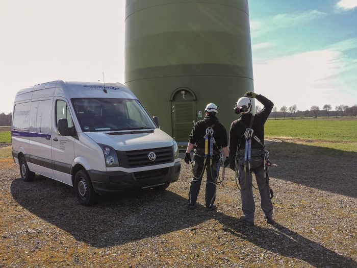 Der Windpark Plouguin besteht aus 5 Enercon E-66 Anlagen